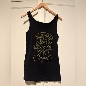 Mumford & Sons Black Tank
